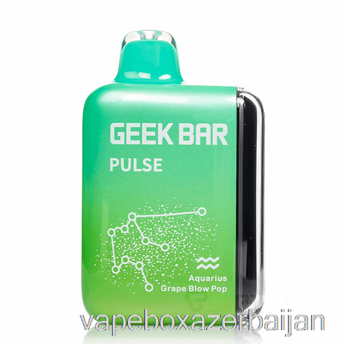 E-Juice Vape Geek Bar Pulse 15000 Disposable Grape Blow Pop